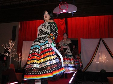 GALLERY: Indigenous Fashion History and Teachings Show (Apitisawin Gym ...