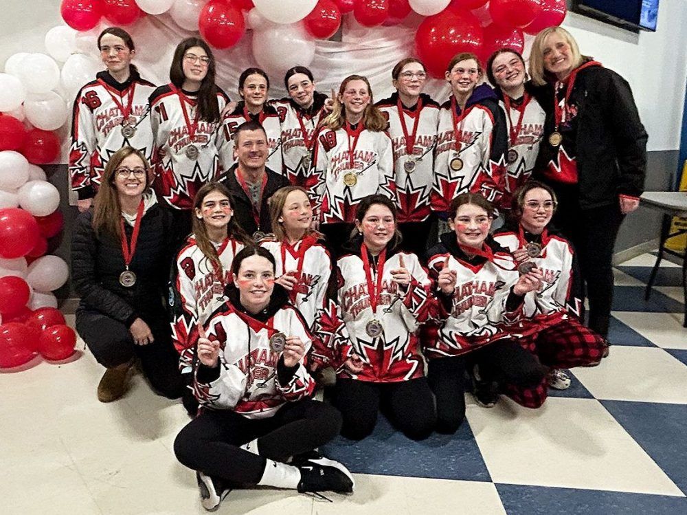 Chatham Thunder win Western Region Ringette Association medals The Sarnia Observer