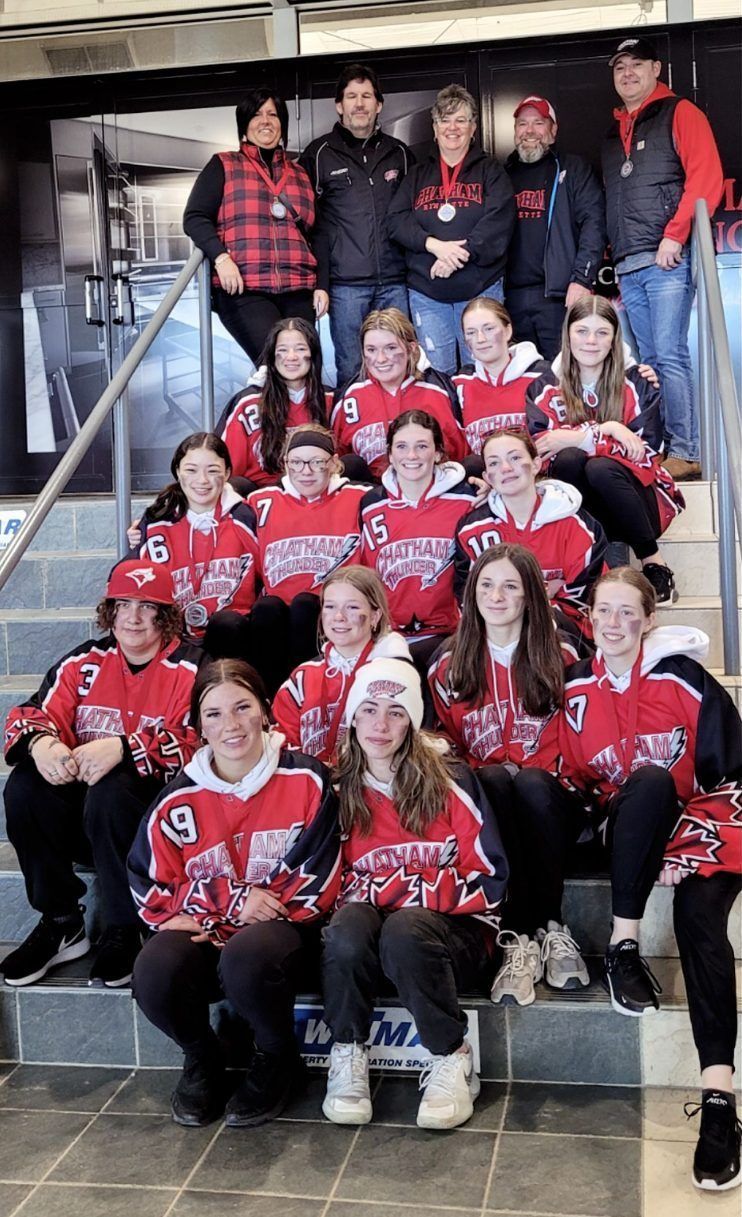 Chatham Thunder win Western Region Ringette Association medals Chatham Daily News