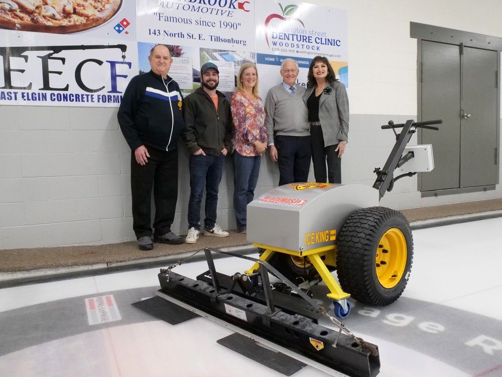 Curling club uses Trillium Foundation grant to purchase new scraper
