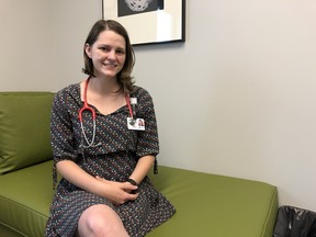 Brittany Stairs, president of the Midwives Association of New Brunswick, says she's pleased to see funding in this year's provincial budget to expand the midwife program in the Fredericton area and add it in two other communities. She says she hopes to eventually see midwifery care offered province-wide.