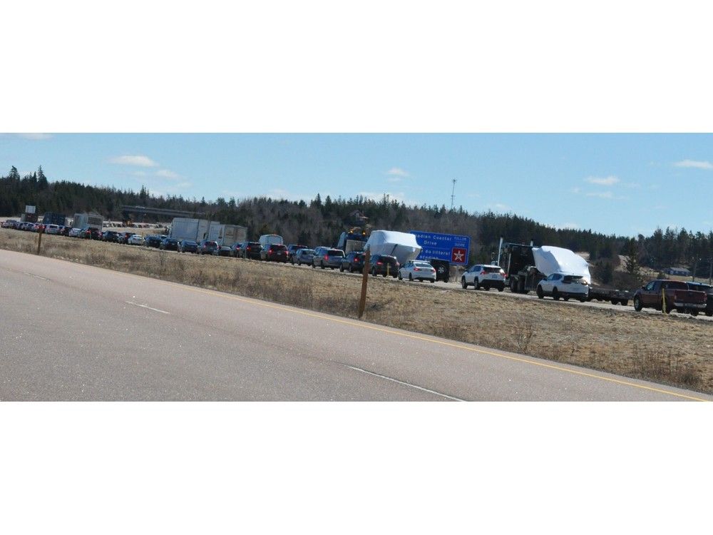 TCH closed at border as gas tax protesters gather Telegraph Journal