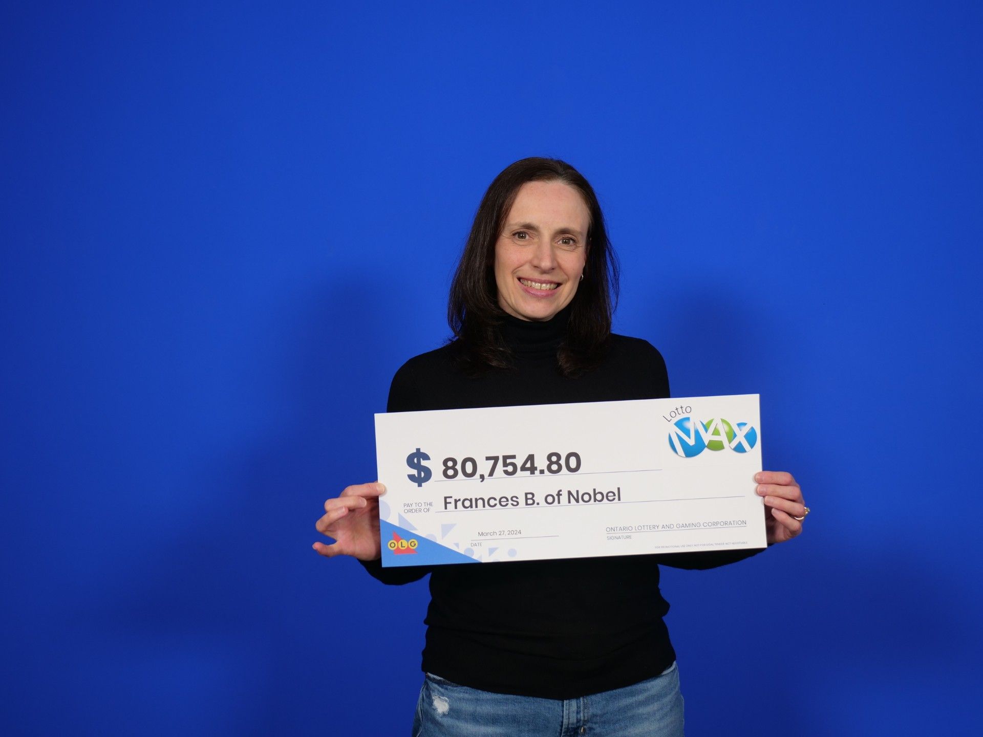 Lotto Max winner claims prize | North Bay Nugget