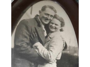 Hugh Corkum, a Prohibition-era rum runner and his wife