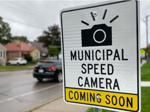 New signs warn not to speed in community safety zones | Belleville ...