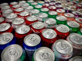 Redemption centres around the province have been swamped by people who stockpiled their empty cans and bottles all winter since a new beverage container program was adopted April 1 that allows consumers to have their full deposit refunded.