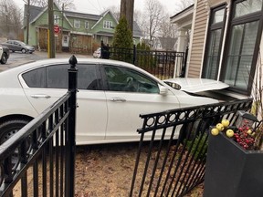 Car crashes into home