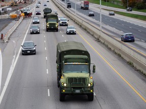 Increased military travel between Ottawa and North Bay this weekend