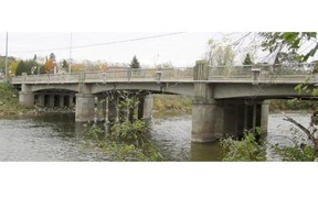 The Durham Street Bridge in Walkerton.