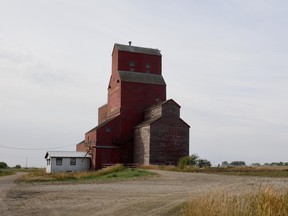 Saskatchewan grain elevator