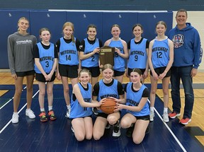 Mitchell U14 girls basketball team