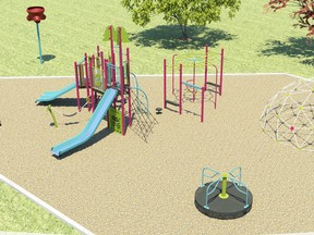 Concept graphic of playground