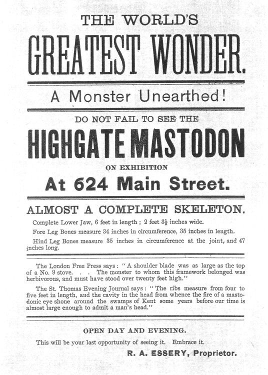 Gilberts: Local mastodon bones discovered in late 1880s | The Woodstock ...