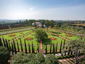 Shrine of Bahá'u'lláh, Mansion of Bahjí and surrounding gardens