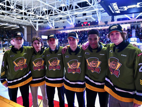 Battalion draftees get the Memorial Gardens playoff experience on Saturday night