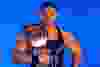 D-Lo Brown as WWF European champion