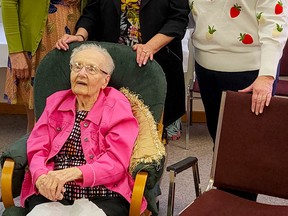 Hazel Huras marks 100th birthday