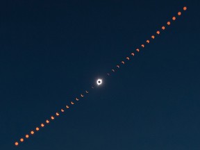 Solar eclipse, Kingston