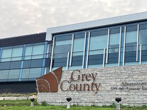 The Grey County administration building.