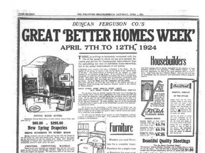 1924 advertisements
