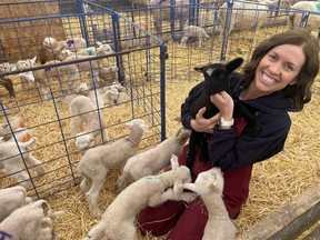 Sandi Brock, a sheep and grain farmer near Staffa, will be inducted into the Stratford Perth Museum's Agriculture Wall of Fame. (Submitted)