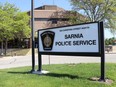 Sarnia police headquarters is shown here.