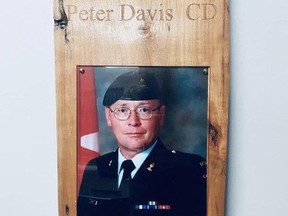 The 56th Field Artillery Regiment has named a lecture room at 69 Battery in Simcoe in honour of Capt. Peter Davis, who died Aug. 31, 2023.