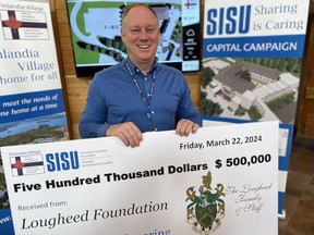 With the kickoff of the Sharing and Caring Capital Campaign, the next phase of development at Finlandia is assured. “Shovels will break ground in May,” says CEO David Munch. Hugh Kruzel photo