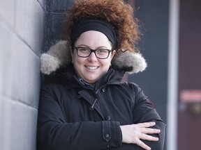 Cristina Scarpellini leads Angels of Hope Against Human Trafficking in Sudbury.