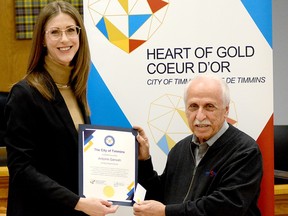 Heart of Gold Recognition award