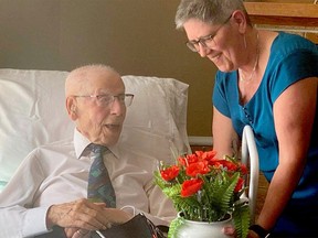 Albert Vaillancourt turns 100