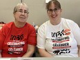 Volunteers are key to any fundraiser. Susan Gordon, left, and Jenn Gordon helped out at the registration table for the 2023 Simcoe-Norfolk MS Walk in Simcoe. About 70 people took part in the walk raising more than $47,000 for the MS Society of Canada. This year's Simcoe-Norfolk MS Walk is Sunday, May 26. FILE PHOTO