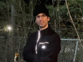 Toronto Police say this unidentified man is suspected of peering into a home near Pape and Danforth Aves. on multiple occasions between Mar. 31 and April 22, 2024.