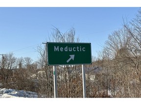 Meductic sign, Meductic NB