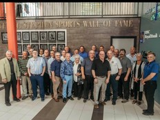 St. Stephen wall of fame group photo