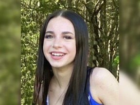Layla Rodgerson, 14, was one of three young people who lost their lives in a crash early Sunday morning on Douglas Avenue in Fredericton.