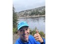 Rob Tétrault is running across New Brunswick, running a marathon a day to raise awareness of congenital Cytomegalovirus.