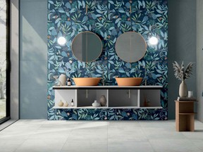 Wallpaper tile is valuable in any room, but even moreso in bathrooms and kitchens where moisture levels are traditionally higher.