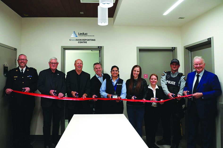 Leduc opens new Traffic Collision Reporting Centre Stony Plain Reporter