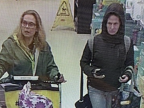 Grocery theft suspects