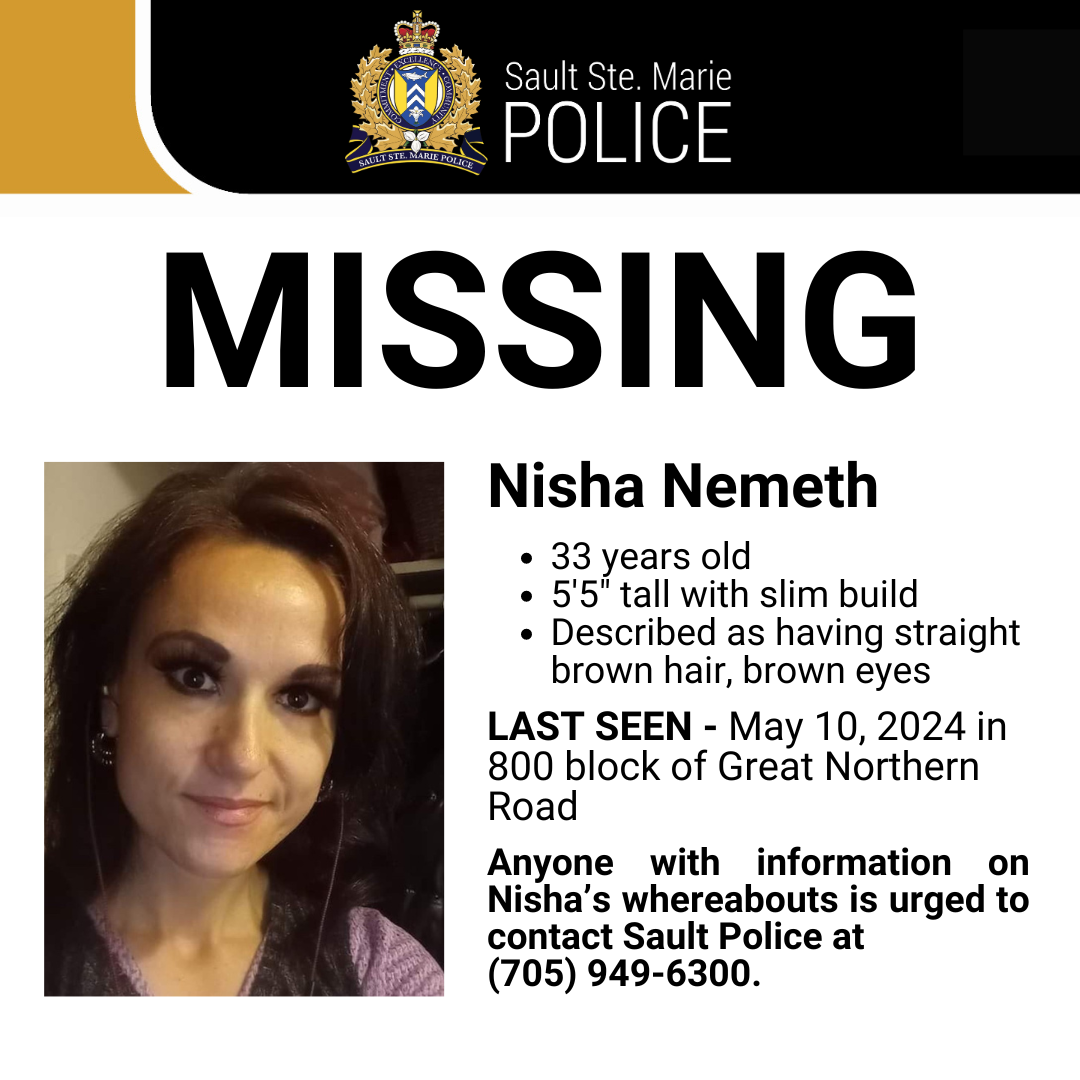 Sault woman still missing | Sault Star