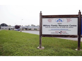 The Trenton Military Family Resource Centre, shown Saturday, Oct. 6, 2018, at CFB Trenton, Ont., provides care, such as that of social workers, to military families. Families credit centre staff with helping ease the stress of waiting for medical care after moving to a new military base. Luke Hendry/The Intelligencer/Postmedia Network