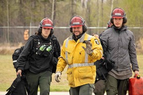 Wildfire firefighters