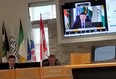 West Grey Mayor Kevin Eccles told Grey County council Thursday that he apologized for comments he made at a West Grey council meeting April 30 concerning cuts to Durham hospital. (Scott Dunn/The Sun Times/Postmedia Network)