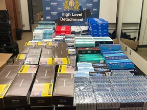 Singh has been charged with possession of tobacco products not marked for tax-paid sale, unstamped tobacco product, and sale of unstamped tobacco product.
