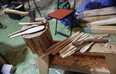 Spoon making bench