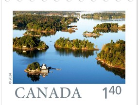 Canada Post released this image of Ian Coristine's iconic Thousand Islands photo, featured in its latest From Far and Wide edition. (SUBMITTED)