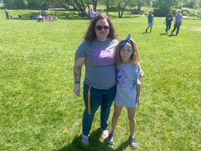 The Cystic Fibrosis Walk was staged last Sunday