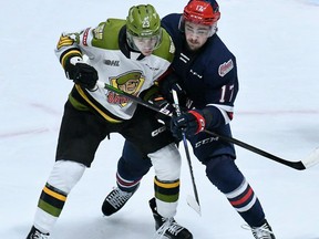 Oshawa fired up in a big Game 7 win over the North Bay Battalion.