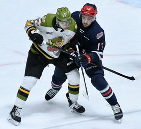 Oshawa fired up in a big Game 7 win over the North Bay Battalion.